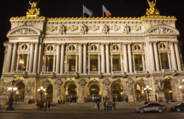 Opera Garnier at night, Paris